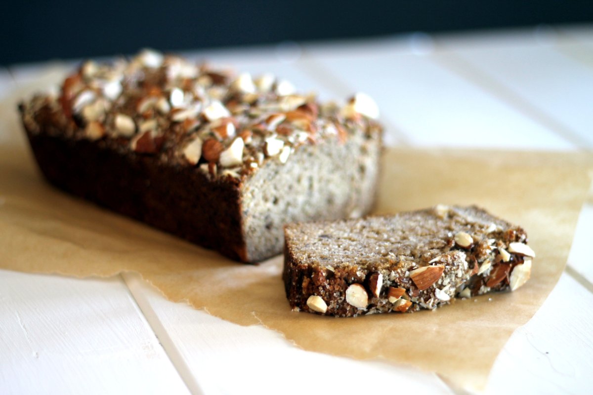 Rezept für Brot mit Mandelmehl, schnell und einfach