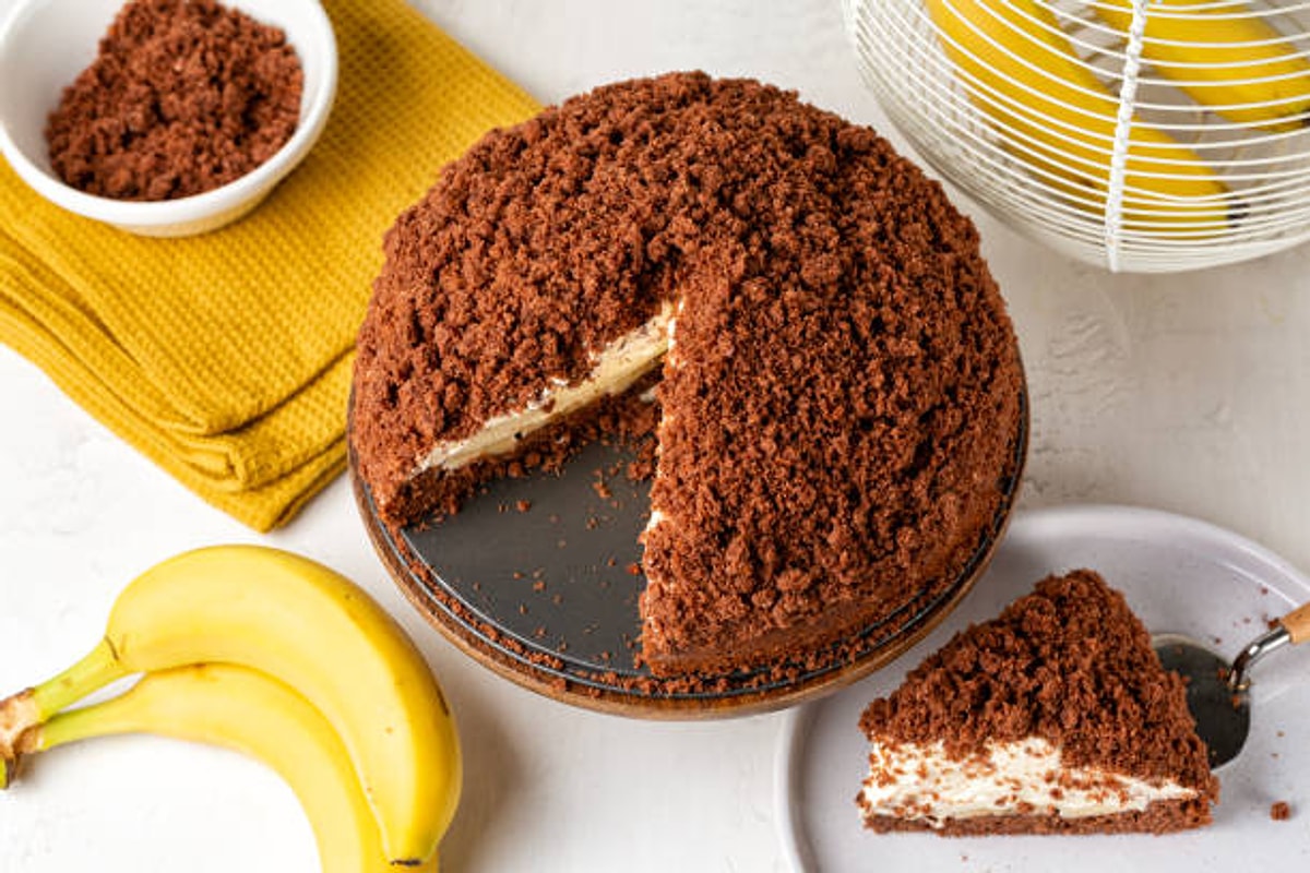 Nur Bananen und Kakao. Ein Dessert ohne Zucker und Mehl: ein weltbekanntes Rezept.